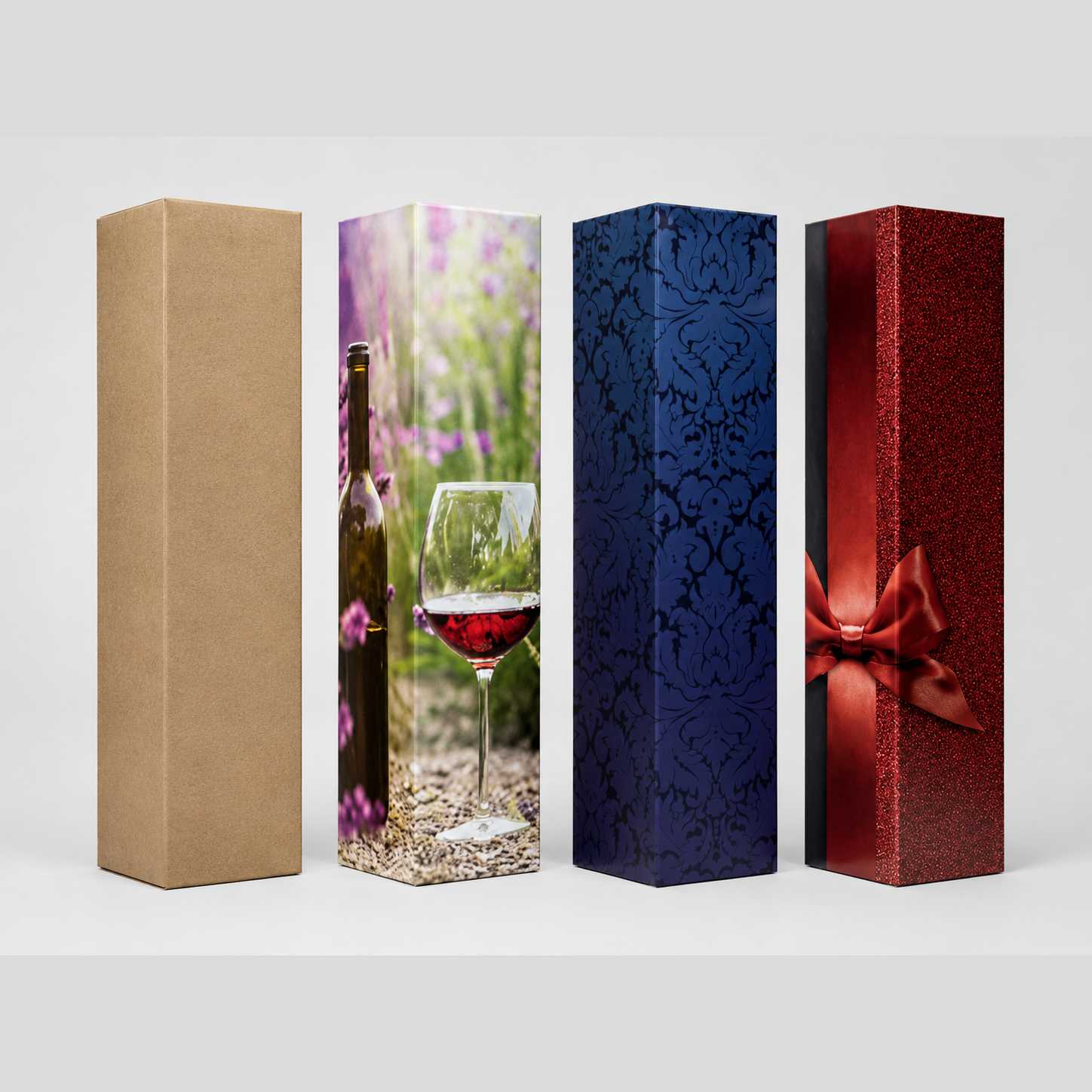 4er Set - Weinverpackung B-Joy
