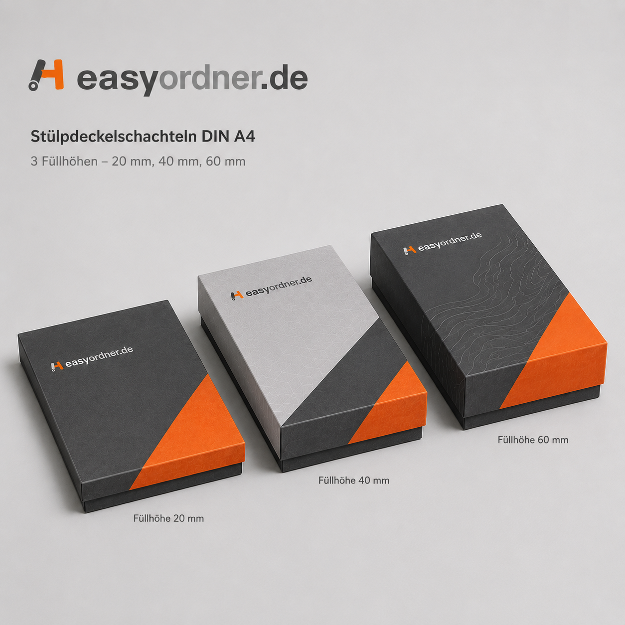 Stülpdeckel Schachtel (Zweiteilige Box)